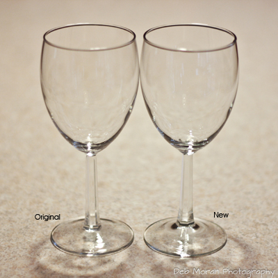 Old and New Wine Glasses