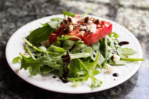 Grilled Watermelon Salad
