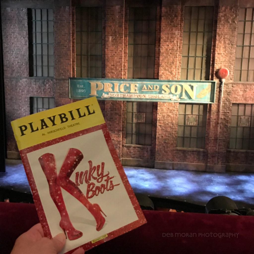 Waiting for the show to start.